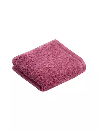VOSSEN | Gästetuch VEGAN LIFE 40x60cm Blackberry | 